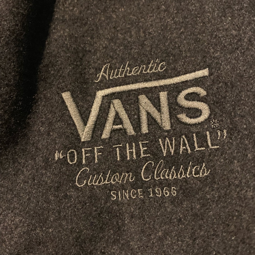 Thick Vans letterman / varsity jacket